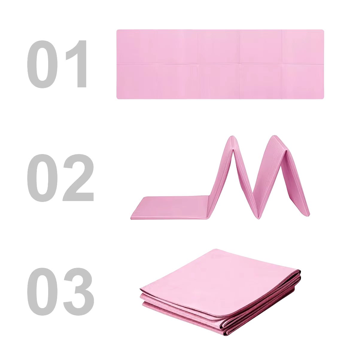 Antislip yogamat – 4 mm EVA - mat voor yoga, pilates en fitness - Cosybiz - 