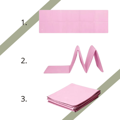 Antislip yogamat – 4 mm EVA - mat voor yoga, pilates en fitness - Cosybiz - 
