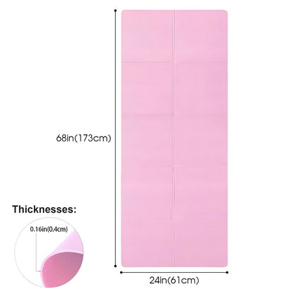 Antislip yogamat – 4 mm EVA - mat voor yoga, pilates en fitness - Cosybiz - 