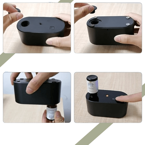 Draagbare Waterloze Aroma Diffuser – Compacte Vernevelaar voor Essentiële Olie - Cosybiz - 