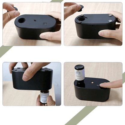 Draagbare Waterloze Aroma Diffuser – Compacte Vernevelaar voor Essentiële Olie - Cosybiz - 