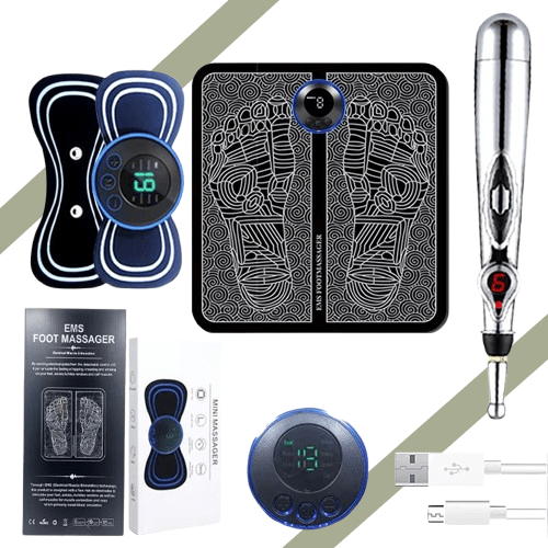 Intelligente Massage Tool – Complete Ontspanningsset voor Voeten, Nek & Lichaam - Cosybiz - 