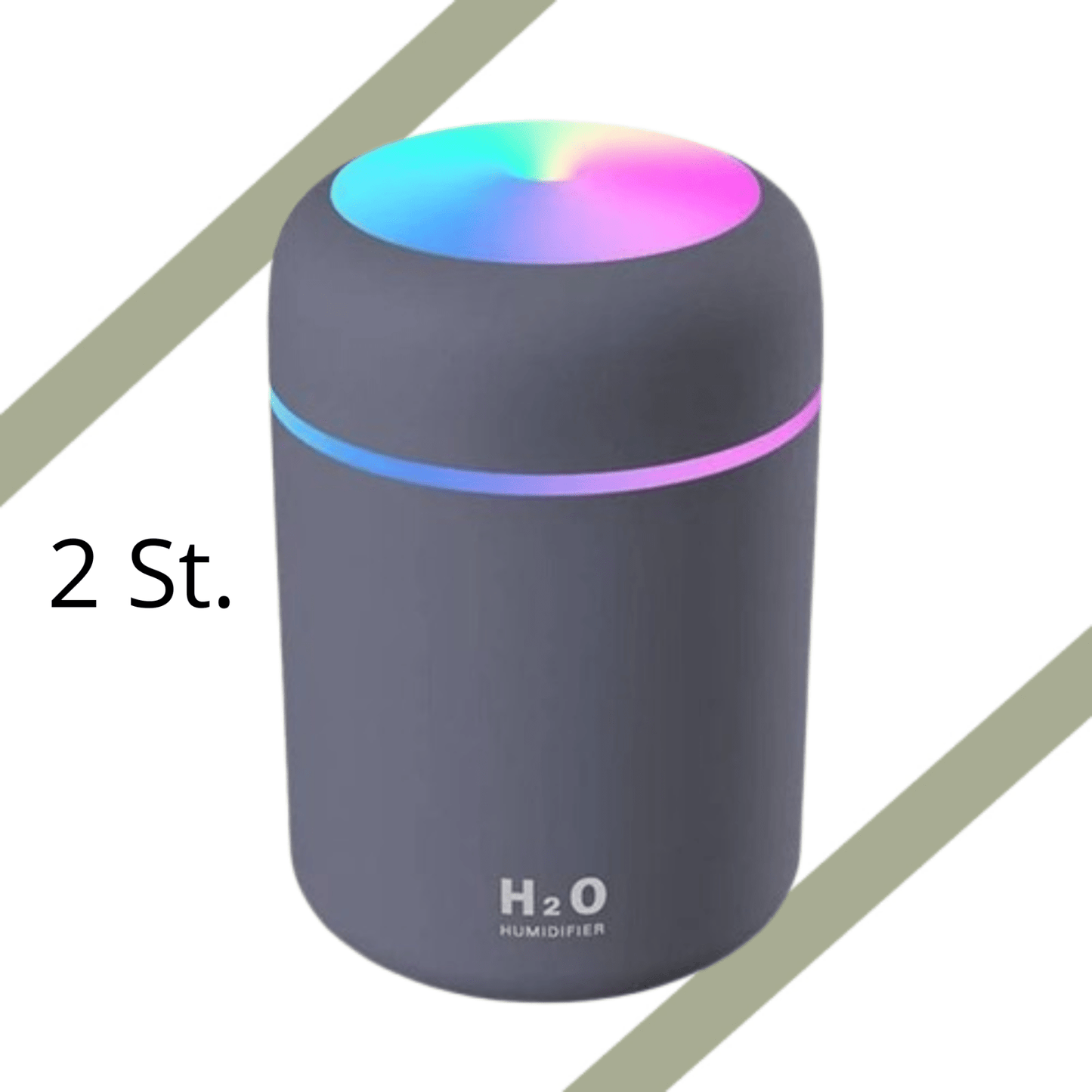 Mini Luchtbevochtiger: Ultrasone Aroma Diffuser met Auto Shut - Off en USB - Cosybiz - 
