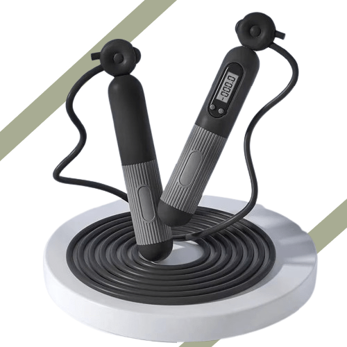 Springtouw met Teller – Verstelbaar & Slim Touw voor Fitness en Gewichtsverlies - Cosybiz - 
