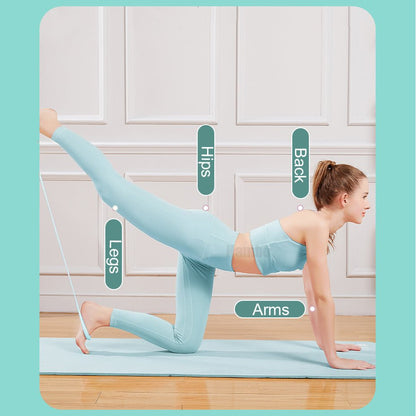Yoga Fitness Weerstandsband – Elastiche Oefenband voor Armen, Rug, Schouders & Stretchen - Cosybiz - 