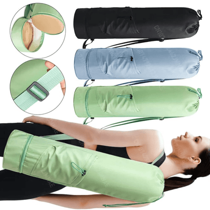 Yoga & Pilates Rugzak – Draag - en Opbergtas voor Matten en Accessoires - Cosybiz - 
